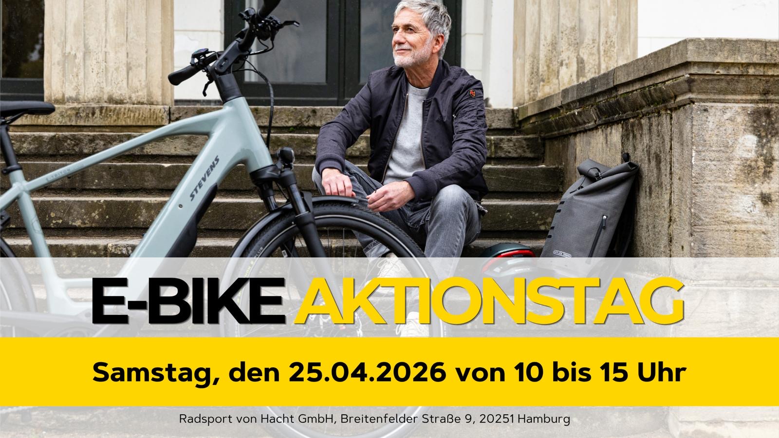Visual zum E-Bike Aktionstag von Radsport von Hacht